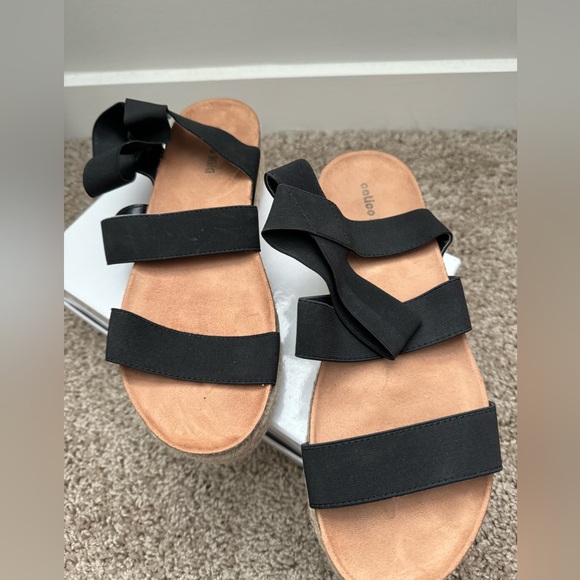 Espadrille Strappy sandals - Picture 2 of 2